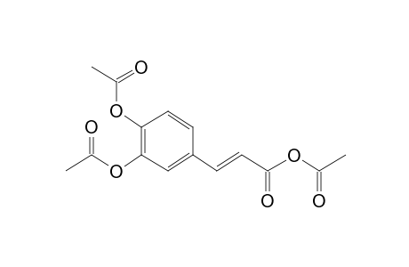 Acetic (E)-3-(3,4-diacetoxyphenyl)acrylic anhydride