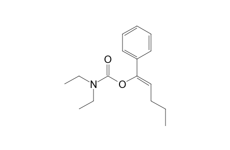 (E),(Z)-1-N,N-Diethylcarbamoyloxy-1-phenylpentene