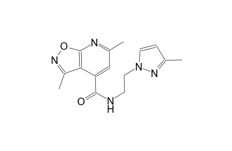isoxazolo[5,4-b]pyridine-4-carboxamide, 3,6-dimethyl-N-[2-(3-methyl-1H-pyrazol-1-yl)ethyl]-