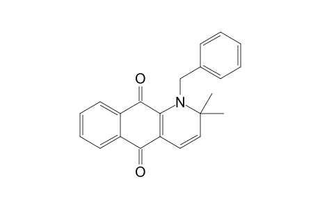 1-Benzyl-2,2-dimethyl-benzo[g]quinoline-5,10-dione