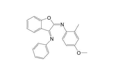 2-(4-Methoxy-2-methylphenylimino)-3-phenylimino-2,3-dihydrobenzofuran