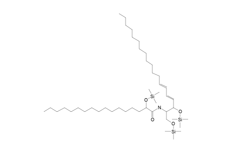 1,3,2'-Tris(trimethylsilyloxy)-N-(2-hydroxyheptadecanoyl)nonadecasphingadienine