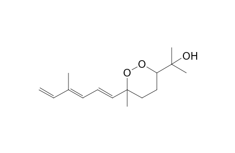 2-[6-methyl-6-[(1E,3E)-4-methylhexa-1,3,5-trienyl]-1,2-dioxan-3-yl]propan-2-ol