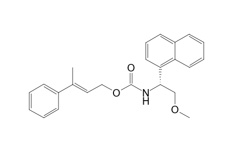 (E)-(R)-3-Phenyl-2-butenyl N-[2-Methoxy-1-(1-naphthyl)ethyl] Carbamate