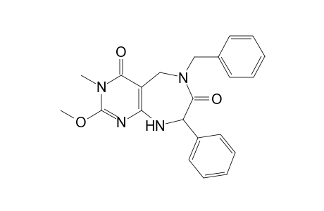6-Benzyl-2-methoxy-3-methyl-8-phenyl-5,6,8,9-tetrahydro-3H-pyrimido[4,5-e][1,4]diazepine-4,7-dione