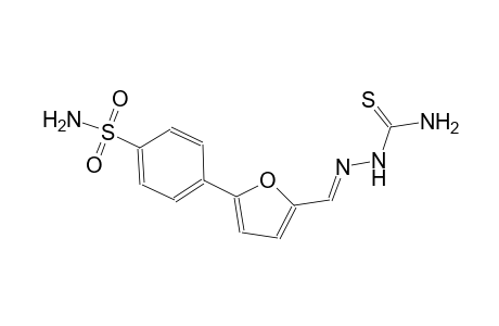 4-(5-{(E)-[(aminocarbothioyl)hydrazono]methyl}-2-furyl)benzenesulfonamide