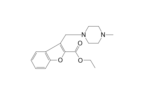 Ethyl 3-[(4-methyl-1-piperazinyl)methyl]-1-benzofuran-2-carboxylate