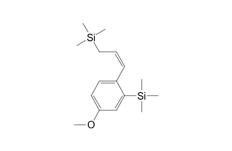 1-(2-(Trimethylsilyl)-4-methoxyphenyl)-3-(trimethylsilyl)prop-1-ene