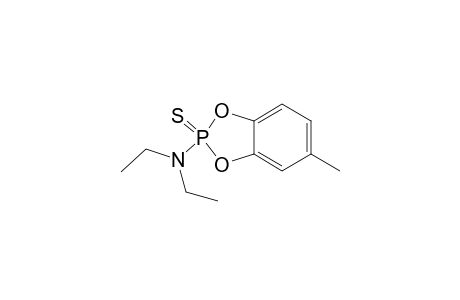 1,3,2-Benzodioxaphosphol-2-amine, N,N-diethyl-5-methyl-, 2-sulfide