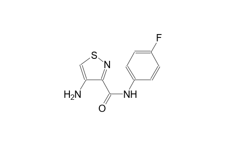 4-Amino-N-(4-fluorophenyl)-3-isothiazolecarboxamide