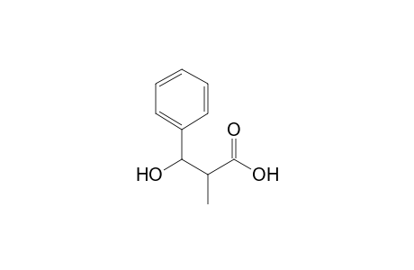 2-Methyl-3-oxidanyl-3-phenyl-propanoic acid