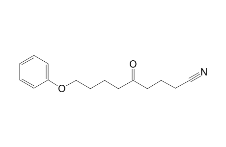 5-Oxo-9-phenoxynonanenitrile