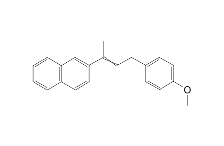 2-(4-(4-Methoxyphenyl)but-2-en-2-yl)naphthalene