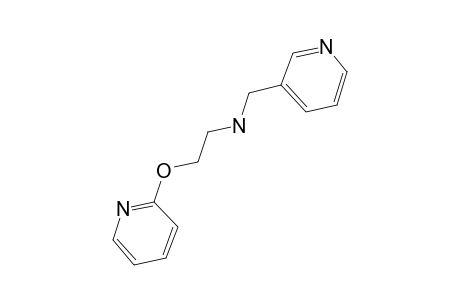 [2-(Pyridin-2-yloxy)ethyl](pyridin-3-ylmethyl)amine