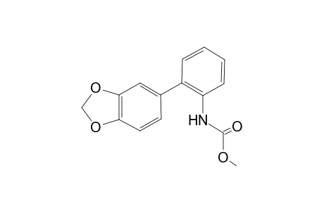 Methyl N-[2-(1,3-benzodioxol-5-yl)phenyl]carbamate