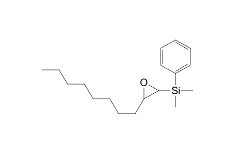(E)-Dimethyl(3-octyloxiranyl)(phenyl)silane