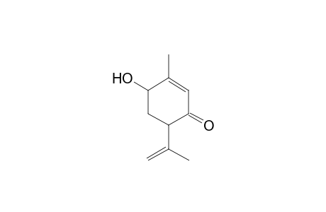 3-Methyl-6-(1'-methyl-1'-ethenyl)-4-hydroxycyclohex-2-en-1-one