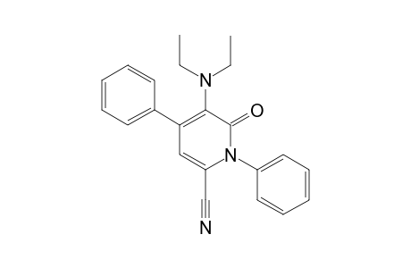 5-(Diethylamino)-1,6-dihydro-6-oxo-1,4-diphenyl-2-pyridinecarbonitrile