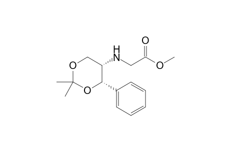 Methyl (4S,5S)-(+)-2-[(2,2-Dimethyl-4-phenyl-1,3-dioxan-5-yl)amino]acetate