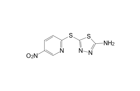 2-amino-5-[(5-nitro-2-pyridyl)thio]-1,3,4-thiadiazole