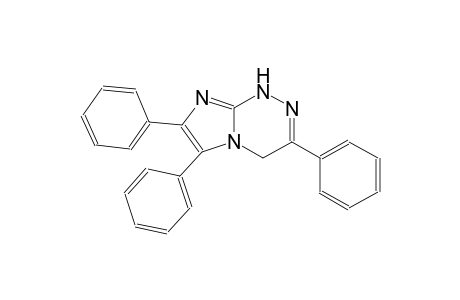 3,6,7-Triphenyl-1,4-dihydroimidazo[2,1-c][1,2,4]triazine