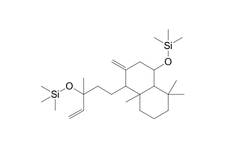 1-[3'-Methyl-3'-(trimethylsilyloxy)pent-4'-enyl]-2-methylene-4-(trimethylsilyloxy)-5,5,8a-trimethyldecahydronaphthalene