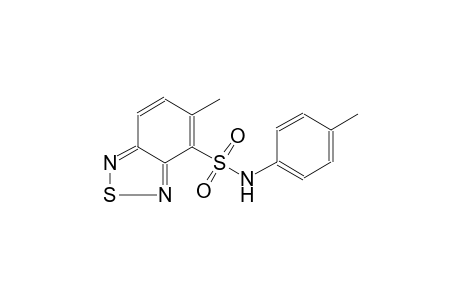 5-Methyl-N-(4-methylphenyl)-2,1,3-benzothiadiazole-4-sulfonamide