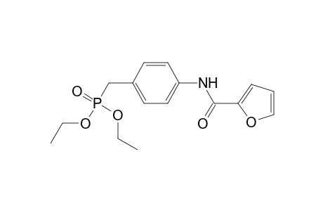 N-[4-(diethoxyphosphorylmethyl)phenyl]-2-furamide