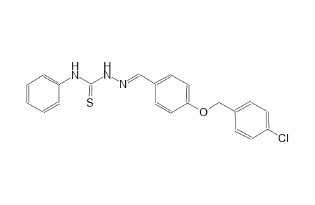 benzene, 1-[(4-chlorophenyl)methoxy]-4-[(E)-[[(phenylamino)carbonothioyl]hydrazono]methyl]-