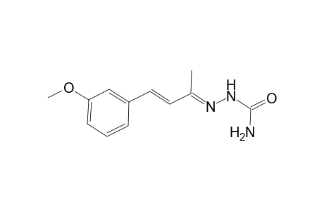 3-Buten-2-one, 4-(m-methoxyphenyl)-, semicarbazone