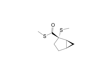 S-Methyl-2-exo-(methylthio)-bicyclo-[3.1.0]-hexane-2-endo-carbothioate