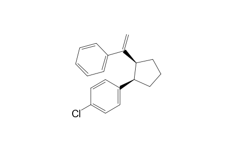 1-Chloro-4-((1R,2S)-2-(1-phenylvinyl)cyclopentyl)benzene)