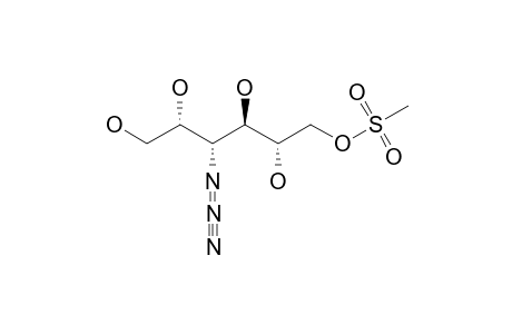 4-AZIDO-4-DEOXY-1-O-METHYLSULFONYL-D-GLUCITOL