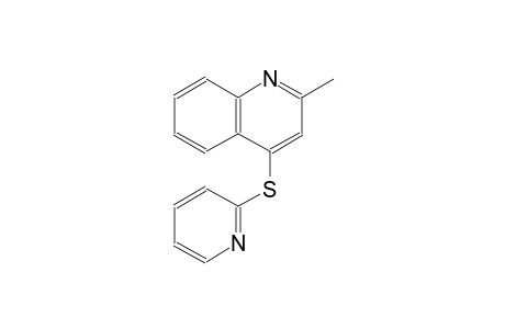 quinoline, 2-methyl-4-(2-pyridinylthio)-