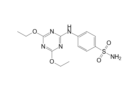 N4-(4,6-diethoxy-s-triazin-2-yl)sulfanilamide