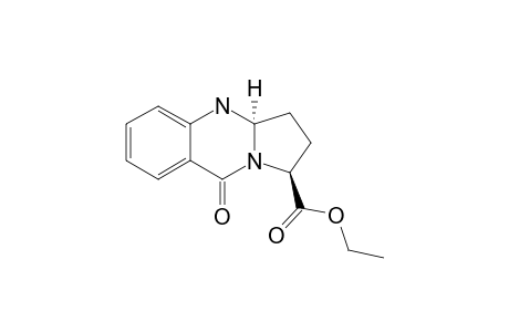 Ethyl 9-oxo-1,2,3,3a,4,9-hexahydropyrrolo[2,1-b]quinazoline-1-carboxylate