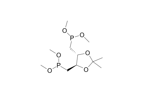 1,4-Dideoxy-1,4-bis(dimethoxyphosphanyl)-2,3-O-isopropyliden-L-threitol