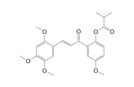 2'-Hydroxy-2,4,5,5'-tetramethoxychalcone, 2-methylpropionate