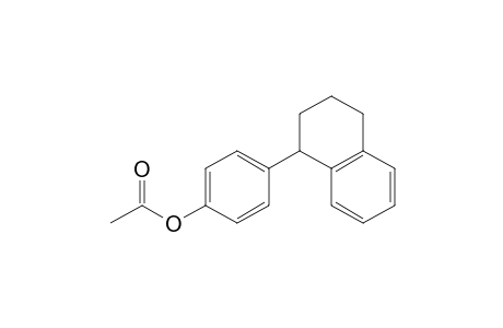 1-[4-(Acetoxy)phenyl]-1,2,3,4-tetrahydronaphthalene