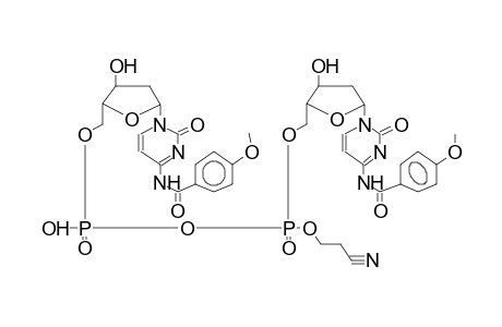 BIS(N-ANISOYLDEOXYCYTIDIN-5'-YL)CYANOETHYLPYROPHOSPHATE