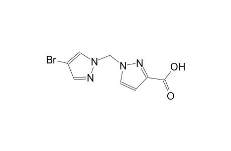 1-[(4-bromo-1H-pyrazol-1-yl)methyl]-1H-pyrazole-3-carboxylic acid