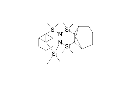2H,5H,6H,8H-1,1a,8a:5,4a,5a-Di[1]butanyl[4]ylidene-1H,4H-cyclopropa[d]cyclopropa[4,5][1,2,3,6]diazadisilino[1,2-a][1,2,3,6]diazadisiline, 2,2,4,4,6,6,8,8-octamethyl-