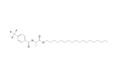 L-Alanine, N-(4-trifluoromethylbenzoyl)-, octadecyl ester