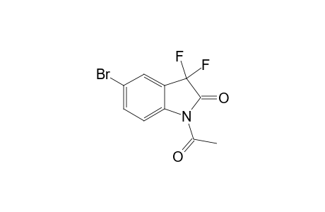 N-ACETYL-5-BROMO-3,3-DIFLUORO-2-OXO-INDOLE