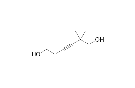 2,2-Dimethyl-3-hexyne-1,6-diol