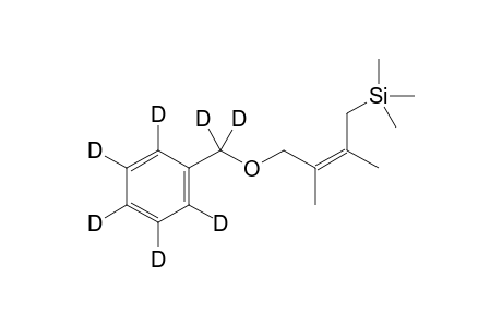 [(Z)-4-[dideuterio-(2,3,4,5,6-pentadeuteriophenyl)methoxy]-2,3-dimethyl-but-2-enyl]-trimethyl-silane