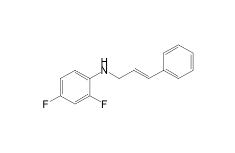N-Cinnamyl-2,4-difluoroaniline