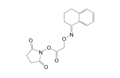 2,5-Pyrrolidinedione, 1-[[2-[[[3,4-dihydro-1(2H)-naphthalenylidene]amino]oxy]acetyl]oxy]-