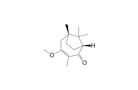 (1R,6R)-4-methoxy-3,6,9,9-tetramethyl-2-bicyclo[4.2.1]non-3-enone