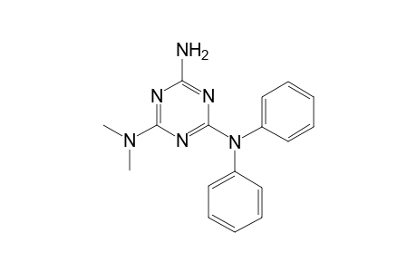 4-N,4-N-dimethyl-2-N,2-N-diphenyl-1,3,5-triazine-2,4,6-triamine